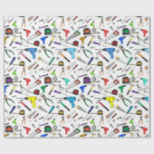 Illustratiepatroon voor hardware-illustratie voor  cadeaupapier (Vlak)