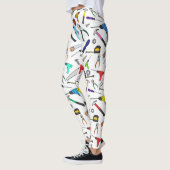 Illustratiepatroon voor hardware-illustratie voor  leggings (Links)