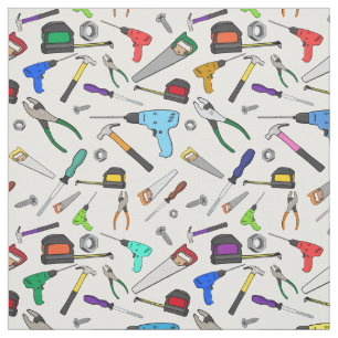 Illustratiepatroon voor hardware-illustratie voor  stof