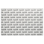  illustratiepatroon voor stuurstroomtrein stof (Fat Quarter)