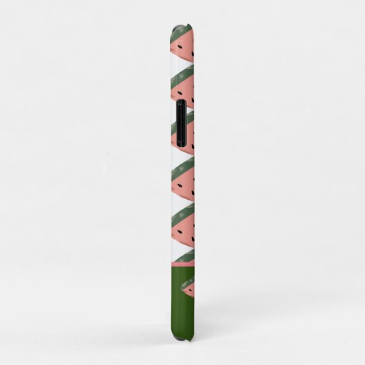 Illustratiepatroon zomerwatermeloen Case-Mate iPhone case (Achterkant/rechts)