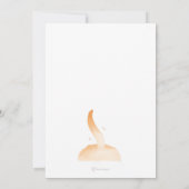 Illustratieportret labrador Retriever Pet Dog Bedankkaart (Achterkant)