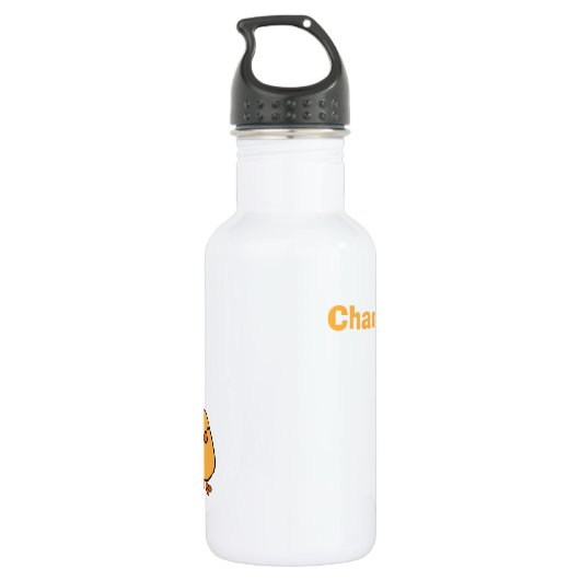 Illustraties aangepaste naam waterfles (Achterkant)