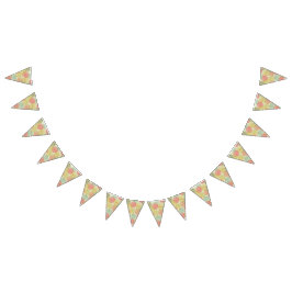 illustraties herfst digitaal papier herfsthout vlaggetjes