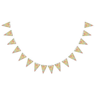 illustraties herfst digitaal papier herfsthout vlaggetjes