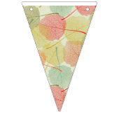 illustraties herfst digitaal papier herfsthout vlaggetjes (Derde vlag)