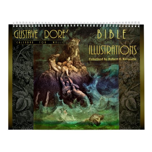 Illustraties in de wand-kalender kalender (Hoes)