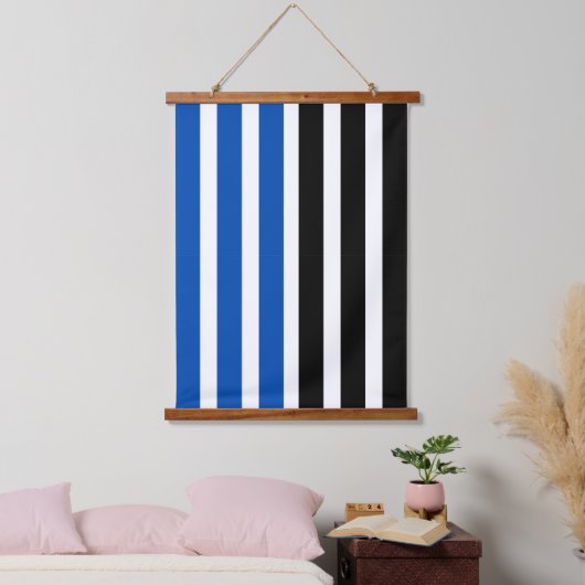 Illustraties in grafische vormen hangend wandkleed (Slaapkamer)