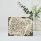 Illustraties, landschappen briefkaart (Staand voorkant)