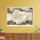 Illustraties, landschappen canvas afdruk (Insitu (Woonkamer))