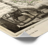Illustraties, landschappen poster (Hoek)