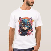 Illustraties met de voorzijde magig futurist t-shirt (Voorkant)