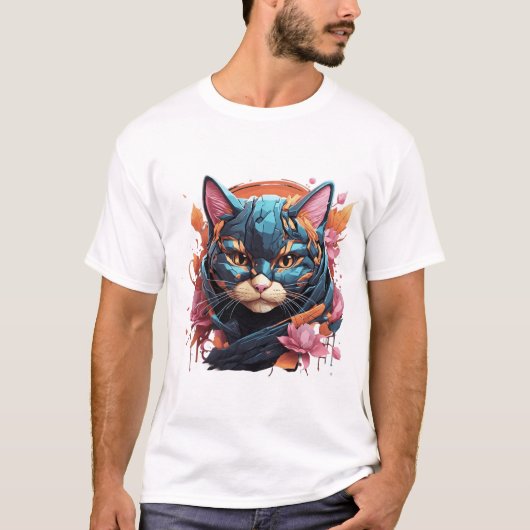 Illustraties met de voorzijde magig futurist t-shirt (Voorkant)