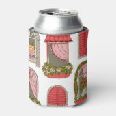 Illustraties met  ramen: artistiek. blikjeskoeler (Blikje Voorkant)