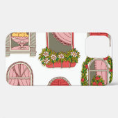 Illustraties met  ramen: artistiek. Case-Mate iPhone case (Achterkant (horizontaal))