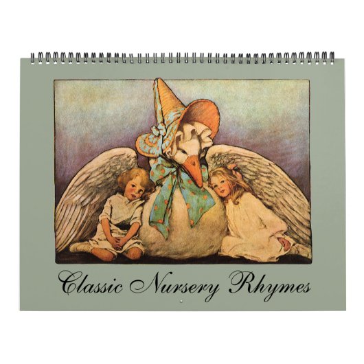 illustraties Moeder Goose Nursery Rhymes Kalender (Hoes)