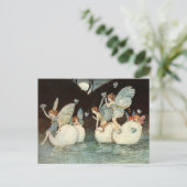  illustraties 's nachts briefkaart (Staand voorkant)