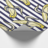 Illustraties ter illustratie van de banaan bij de  cadeaupapier (Hoek)