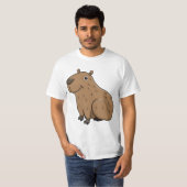 "Illustraties uit het Capybara & Clip Art " T-shirt (Voorkant volledig)