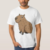 "Illustraties uit het Capybara & Clip Art " T-shirt (Voorkant)