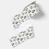 Illustraties van antieke hersen anatomie biologie grosgrain lint (Achterkant)