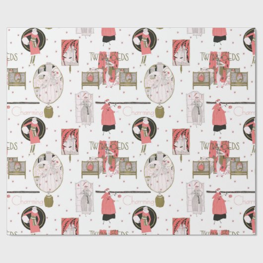  illustraties van de Mode Cadeaupapier (Vlak)