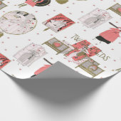  illustraties van de Mode Cadeaupapier (Hoek)