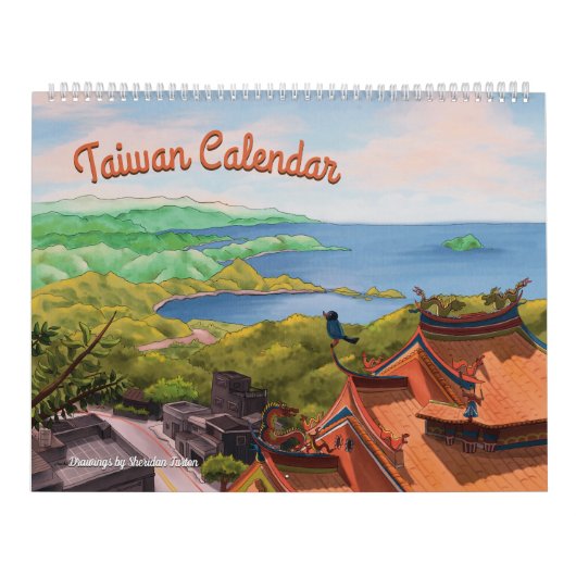 Illustraties van de Taiwanese kalender (Hoes)