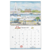 Illustraties van de Taiwanese kalender (Jan 2027)