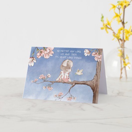 Illustraties van de Waterverf van sympathie voor G Kaart (Gele Bloem)