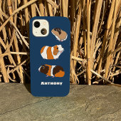 Illustraties van epileerprogramma's van Cute Guine Case-Mate iPhone Case