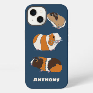 Illustraties van epileerprogramma's van Cute Guine iPhone 13 Hoesje