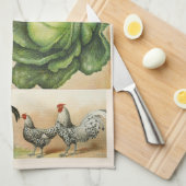  illustraties van het boerderij: maat theedoek (Quarter Fold)