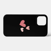 Illustraties van het hart iPhone Case (Achterkant (horizontaal))