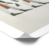 Illustraties van hiërogliefen uit de tomaten van t poster (Hoek)