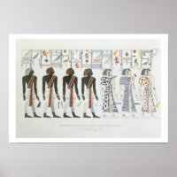 Illustraties van hiërogliefen uit de tomaten van t