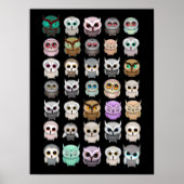 Illustraties van kleine eigenaars bevestigen poster (Voorkant)