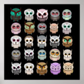 Illustraties van kleine eigenaars weergeven Kunst Poster (Voorkant)