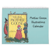 Illustraties van Moeder Goose Kalender (Hoes)