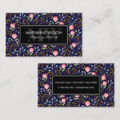 Illustraties van natuurlijke ventilatoren afsprakenkaartje (Voorkant / Achterkant)