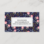 Illustraties van natuurlijke ventilatoren visitekaartje (Achterkant)