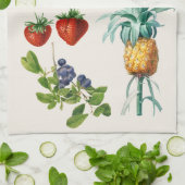 Illustraties van oud fruit theedoek (Gevouwen)