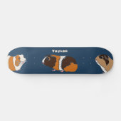 Illustraties van Pet Guinea Pigs Persoonlijk Skateboard (Horizontaal)