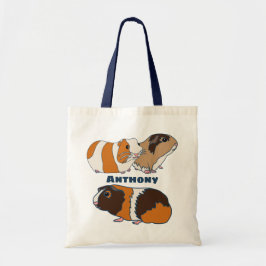 Illustraties van Pet Guinea Pigs Persoonlijk Tote Bag