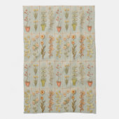  illustraties van Planten Theedoek (Verticaal)