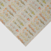 illustraties van Planten Tissuepapier (Detail)