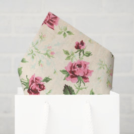  illustraties van rozen op neutrale basis tissuepapier