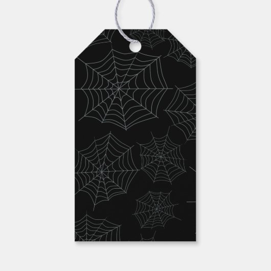 Illustraties van Skulls en Potions Happy Halloween Cadeaulabel (Achterkant)