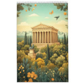 Illustraties van wereldsteden kalender (Hoes)