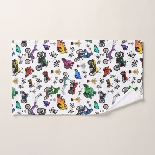 Illustraties van wolprogramma's bad handdoek (Handdoek)